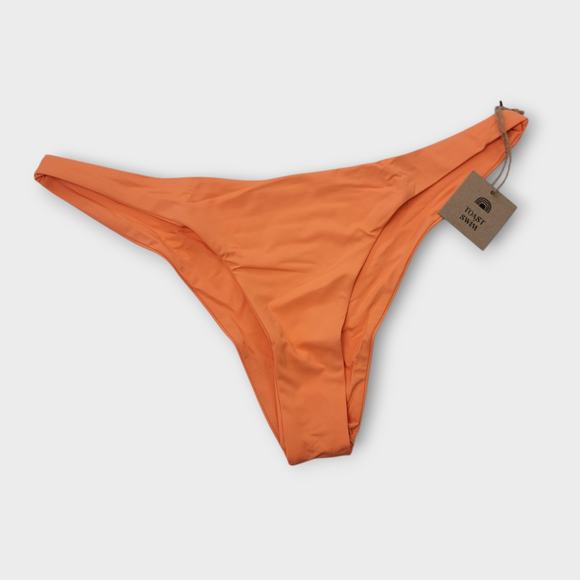 Free‎ People x Toast Swim Signature High Hip Bikini Bottom Size XL in Nectarine - Picture 1 of 7